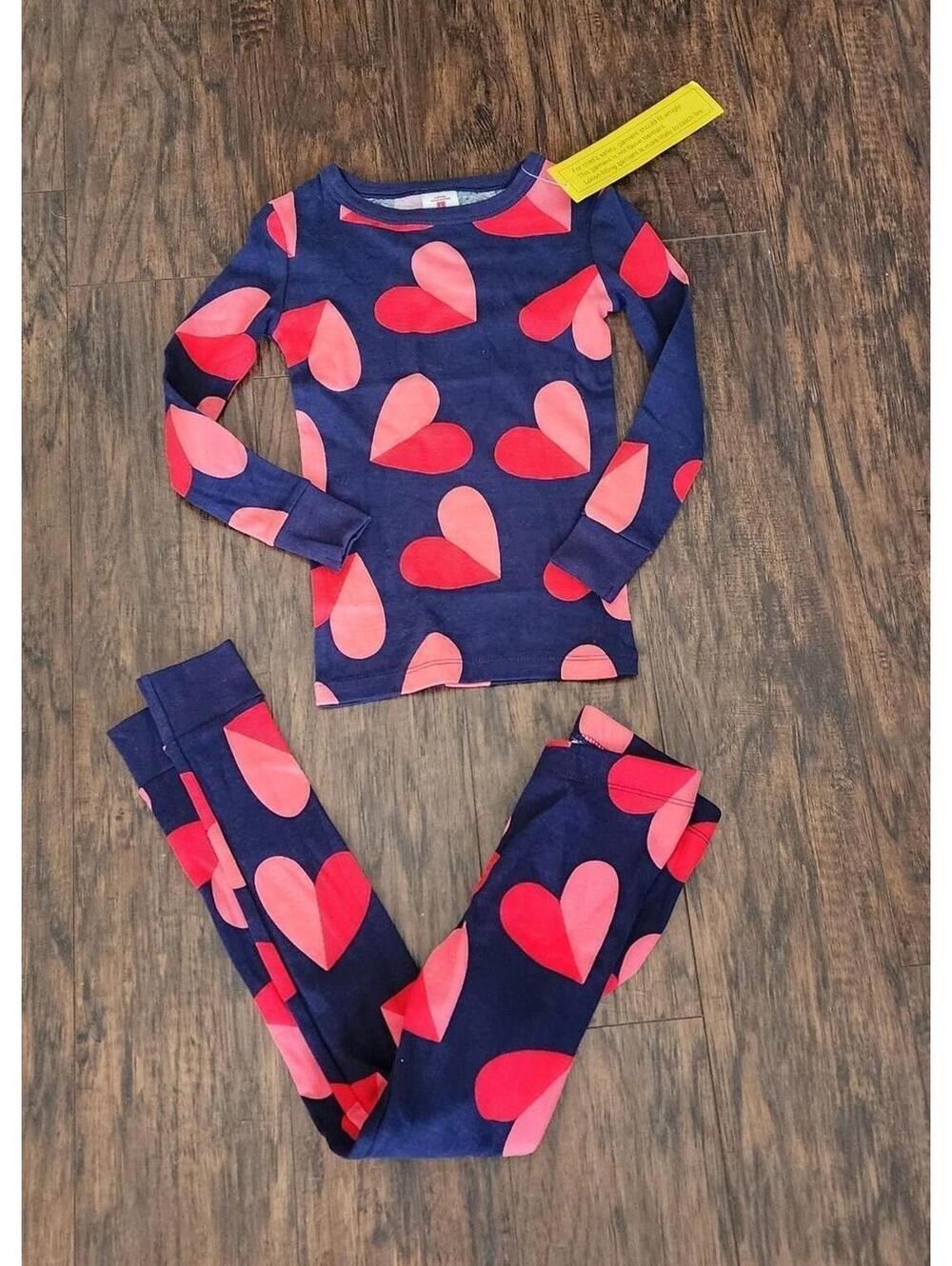 Girls valentines Pajamas